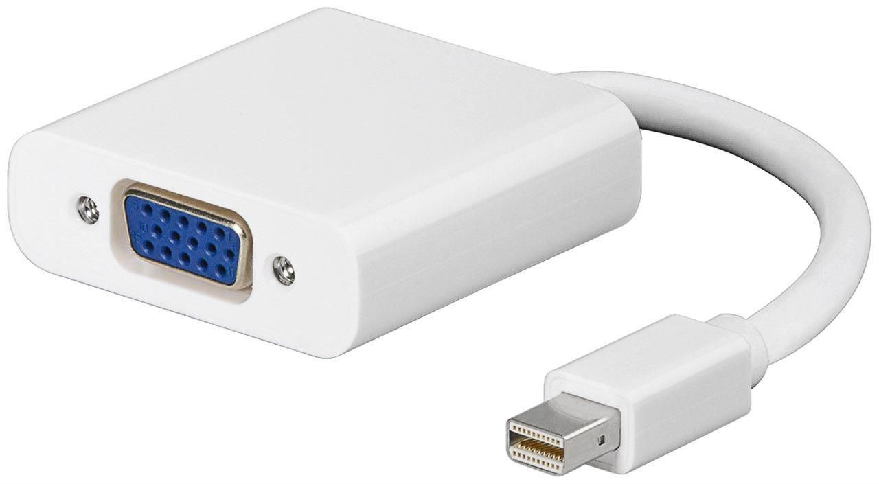 Microconnect Mini Displayport-VGA (15cm) 0,15 m VGA (D-Sub) Vit