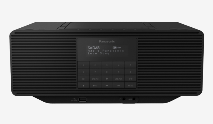 Panasonic RX-D70BT Bärbar Analog och digital Svart
