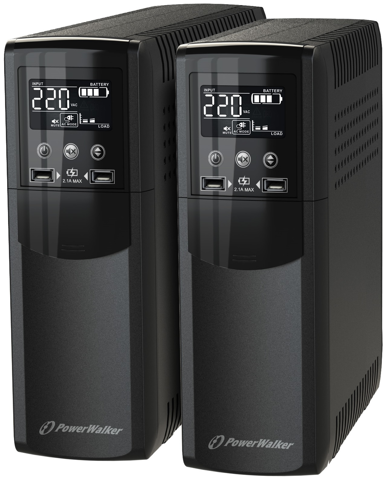 PowerWalker VI 600 CSW FR Linjeinteraktiv 0,6 kVA 360 W 4 AC-utgångar