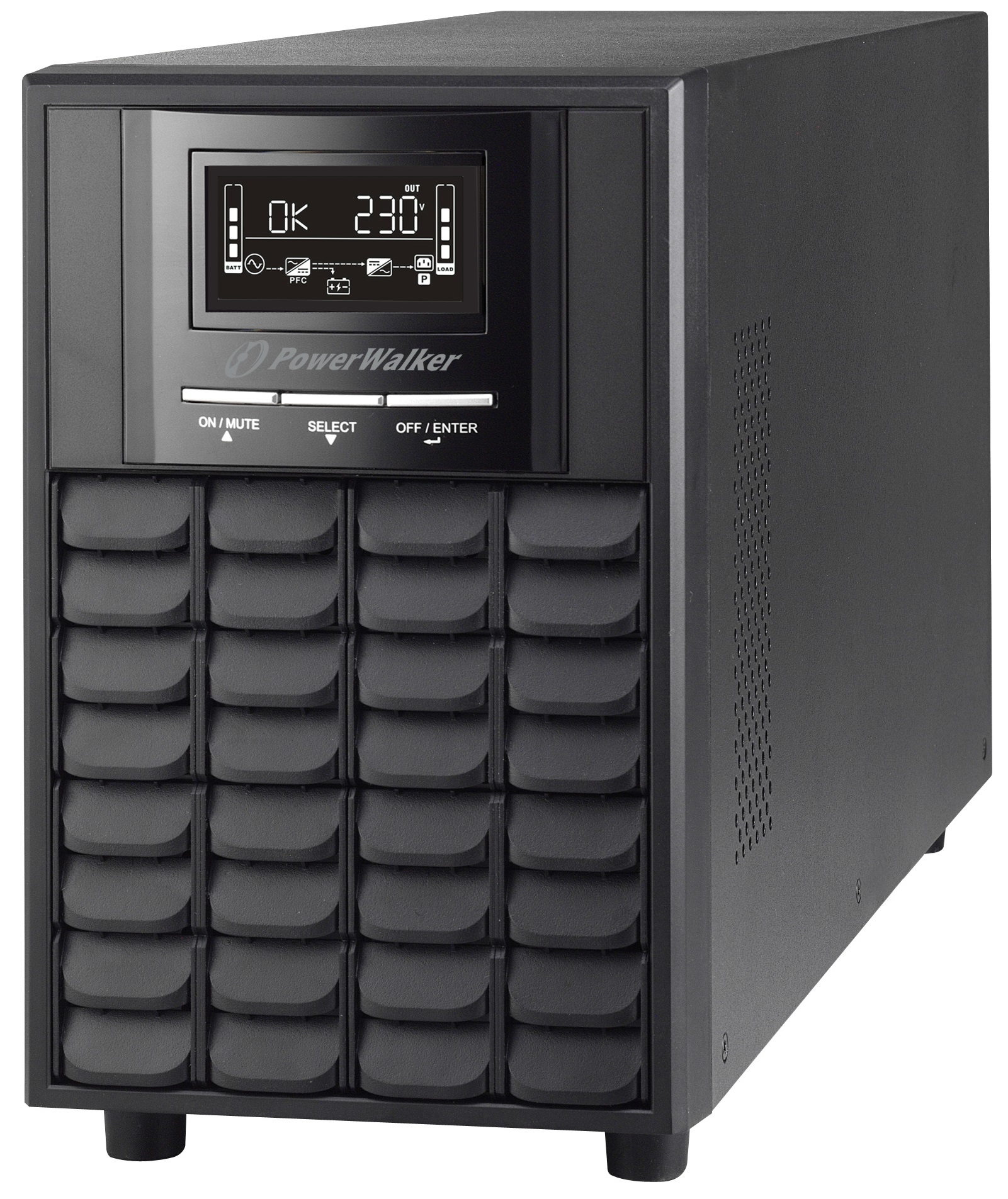 PowerWalker VI 3000 CW Linjeinteraktiv 3 kVA 2100 W 8 AC-utgångar