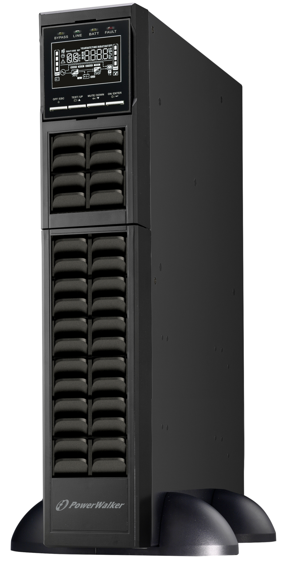 PowerWalker VFI 6000 RMG Dubbelkonvertering (Online) 6 kVA 6000 W