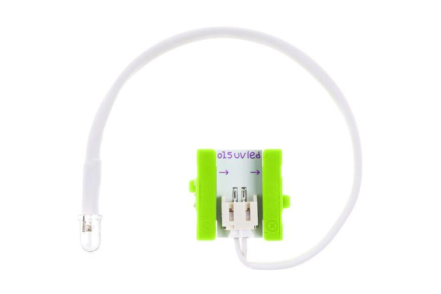 littleBits UV LED Grön, Vit