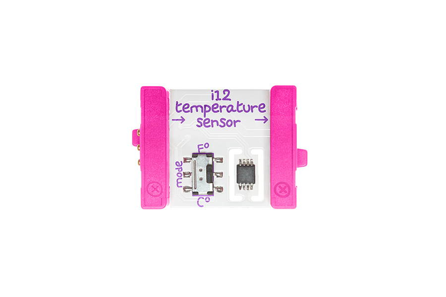 littleBits temperature sensor Lila, Vit