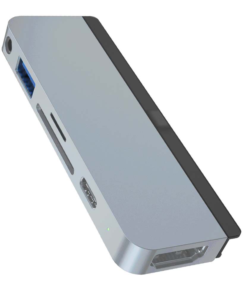 HYPER HD319B USB 3.2 Gen 1 (3.1 Gen 1) Type-C Silver