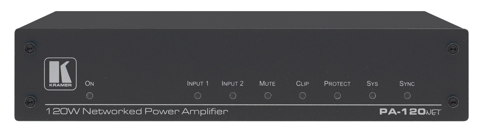 Kramer Electronics PA-120NET ljudförstärkare 2.0 kanaler Svart