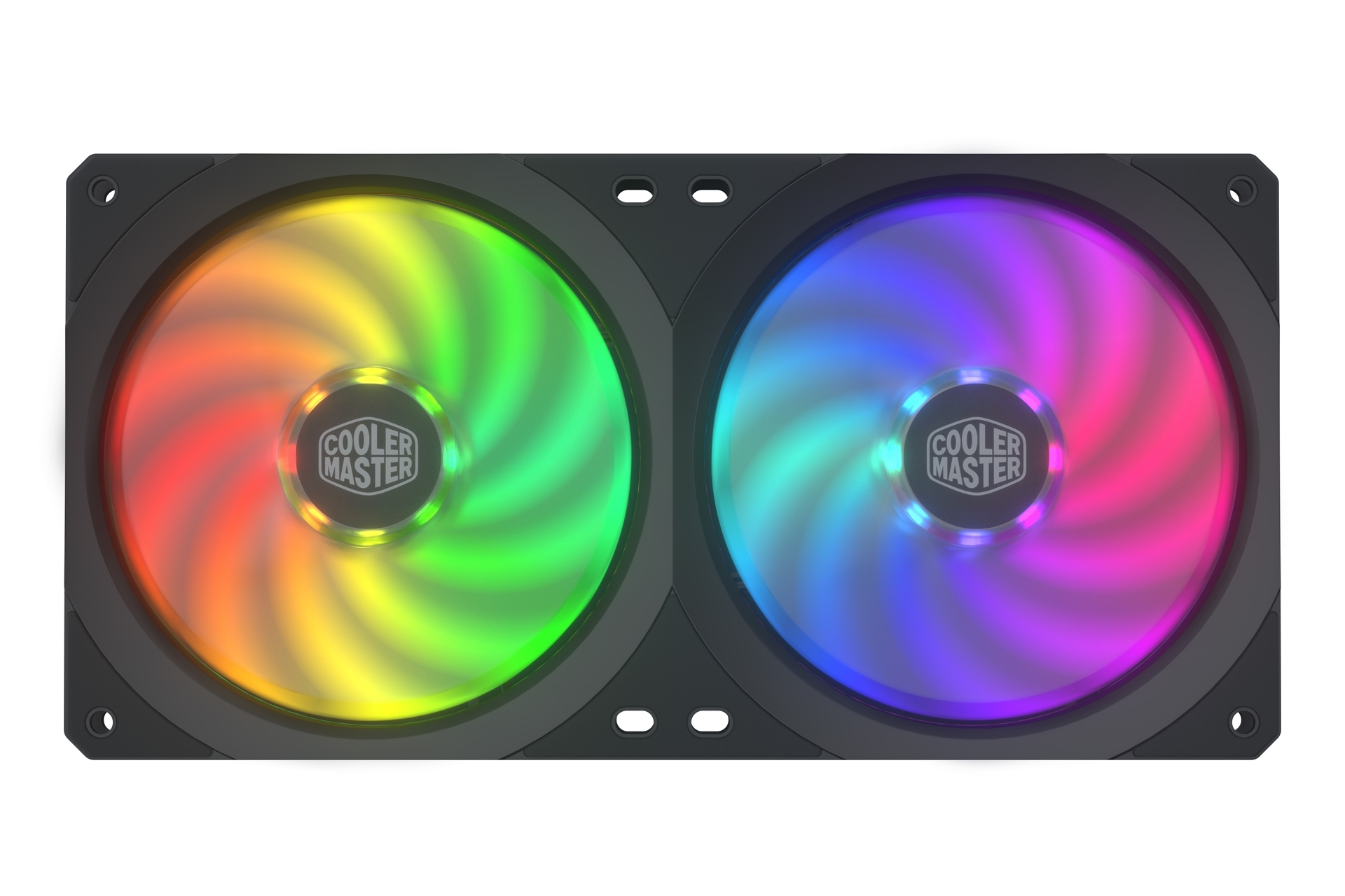 Cooler Master MasterFan SF240R ARGB Datorväska Fan 12 cm Svart