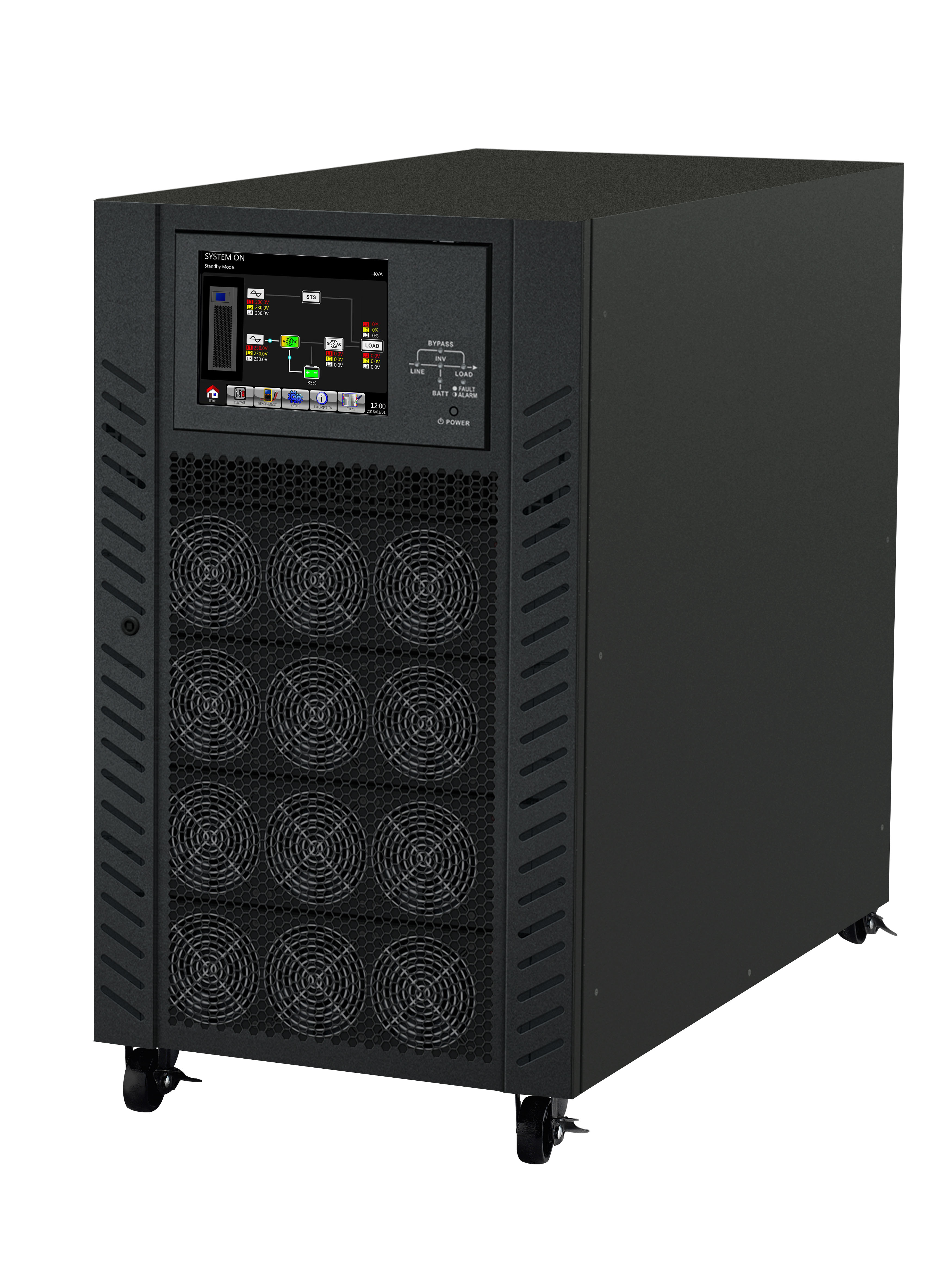 PowerWalker VFI 100K CPG PF1 3/3 BX Dubbelkonvertering (Online) 100 kVA 100000 W