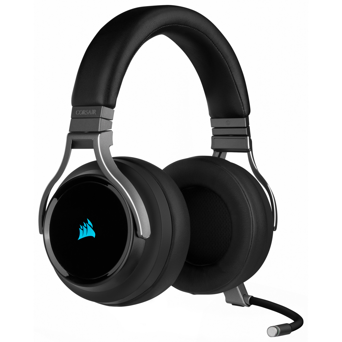 Corsair Virtuoso RGB Headset Kabel & Trådlös Huvudband Spela USB Type-A Kol
