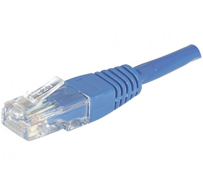 EXC 854211 nätverkskablar Blå 0,3 m Cat6 U/UTP (UTP)