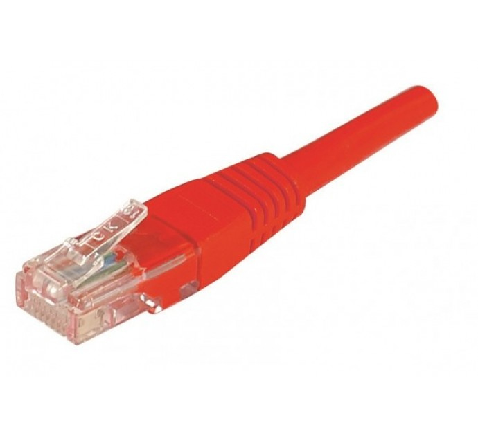 EXC 854225 nätverkskablar Röd 3 m Cat6 U/UTP (UTP)