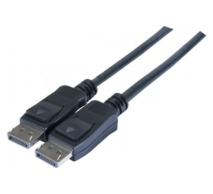 EXC 128112 DisplayPort-kabel 2 m Svart