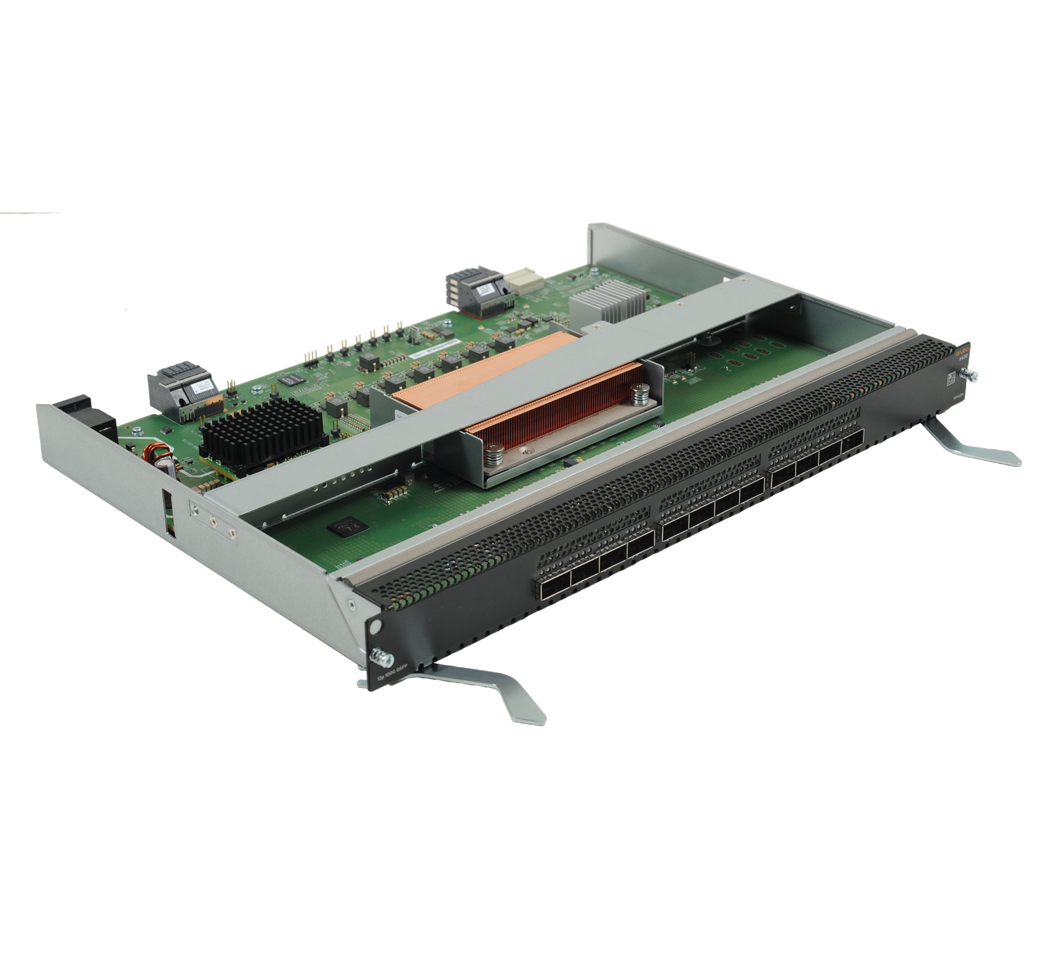 Aruba 6400 12-port 40/100GbE QSFP28 v2 Extended Tables nätverksswitchmoduler