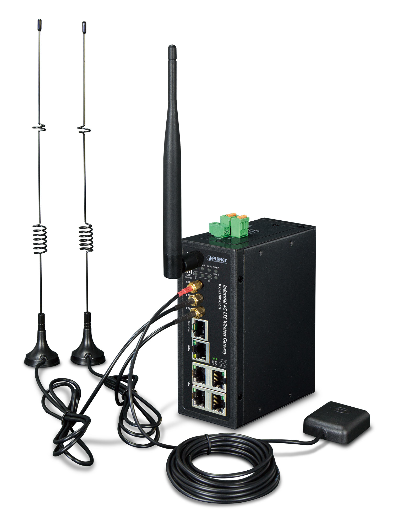 PLANET Industrial 4G LTE Cellular WL gateways & controllers