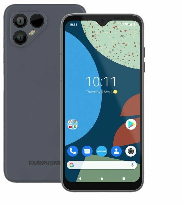 Fairphone 4 16 cm (6.3') Dubbla SIM-kort Android 11 5G USB Type-C 6 GB 128 GB 3905 mAh Grå