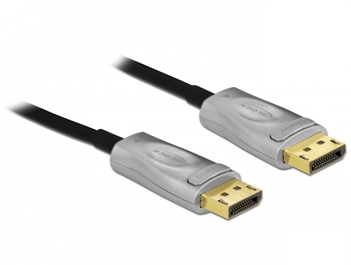 DeLOCK 85885 DisplayPort-kabel 10 m Svart