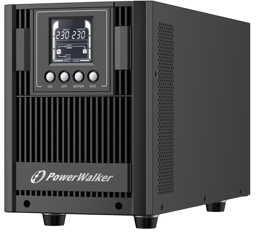 PowerWalker VFI 2000 AT Dubbelkonvertering (Online) 2 kVA 1800 W 4 AC-utgångar