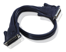 Deltaco 2L-1705 VGA-kabel 5 m VGA (D-Sub) Svart