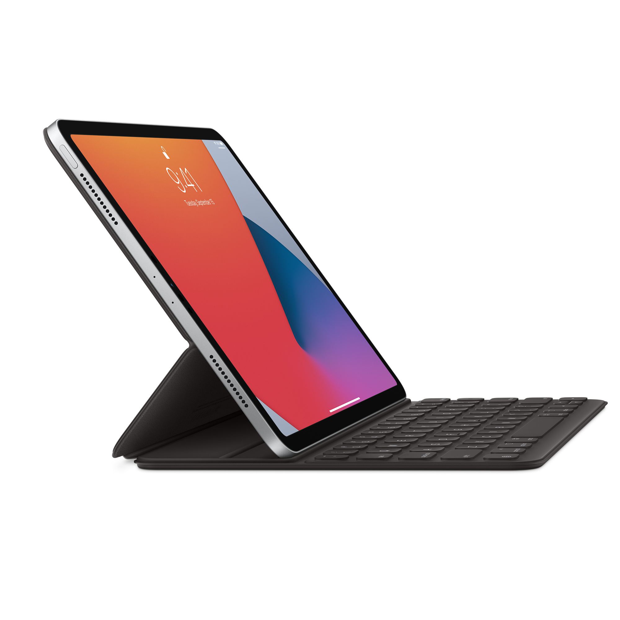 Apple MXNK2S/A tangentbord för mobila enheter Svart QWERTY Svensk