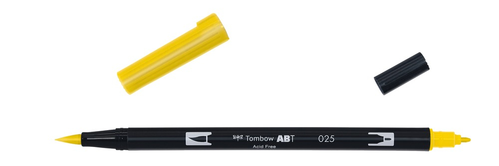 Tombow ABT-025 stiftpennor Tunn / Extra bred Orange 1 styck