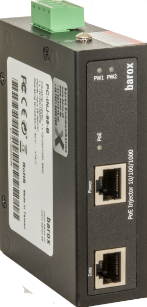 Barox PC-INJ-30W PoE-adapters Gigabit Ethernet