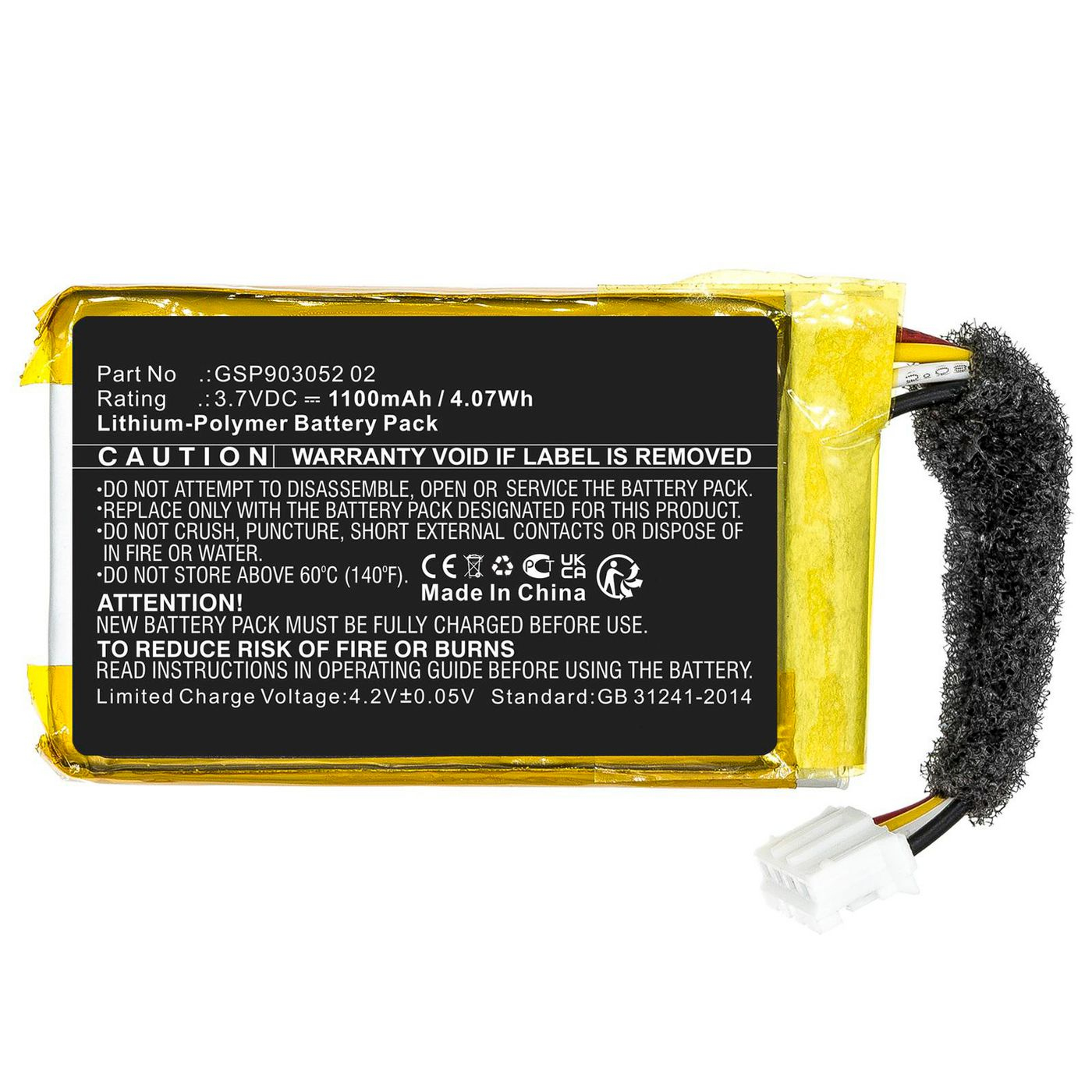 CoreParts Battery for JBL Speaker