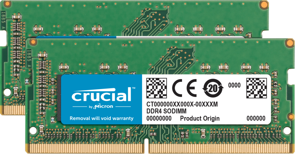 Crucial CT2K32G4S266M RAM-minnen 64 GB 2 x 32 GB DDR4 2666 MHz