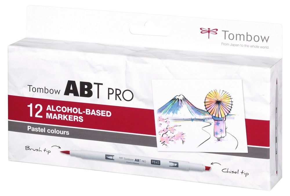 Tombow ABT Pro märkpennor 12 styck Multifärg