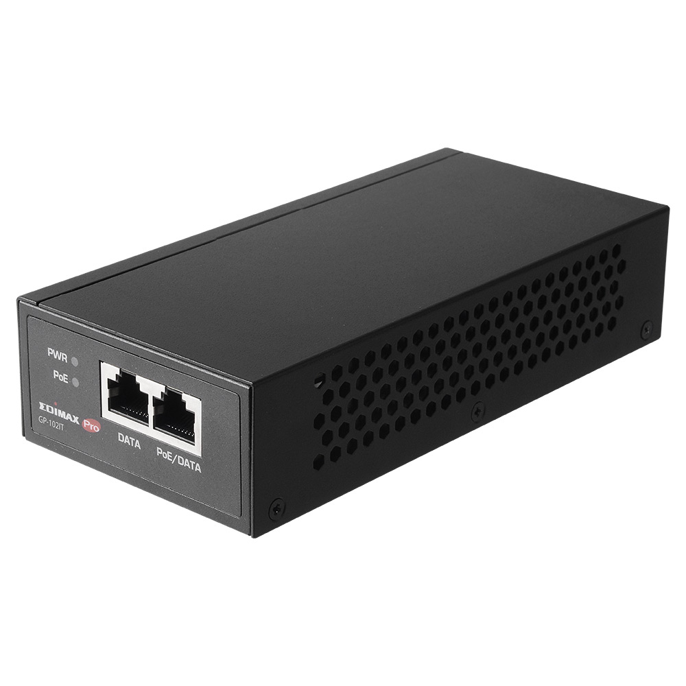 Edimax GP-102IT PoE-adapters 10 Gigabit Ethernet, 100 Gigabit Ethernet, Gigabit Ethernet