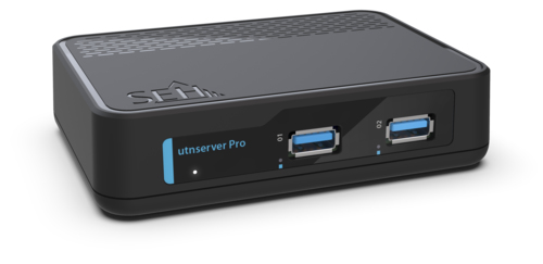 SEH utnserver Pro skrivarservrar Ethernet LAN Svart