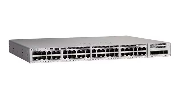 Cisco C9200-48PL-E nätverksswitchar hanterad L3 10G Ethernet (100/1000/10000) Strömförsörjning via Ethernet (PoE) stöd