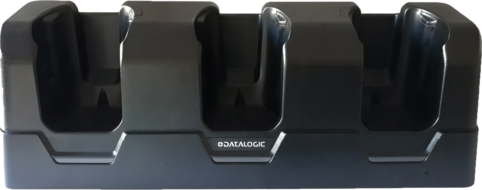Datalogic Three Slot Wireless Charging Locking Dock mobildockningsstationer Mobil dator Svart