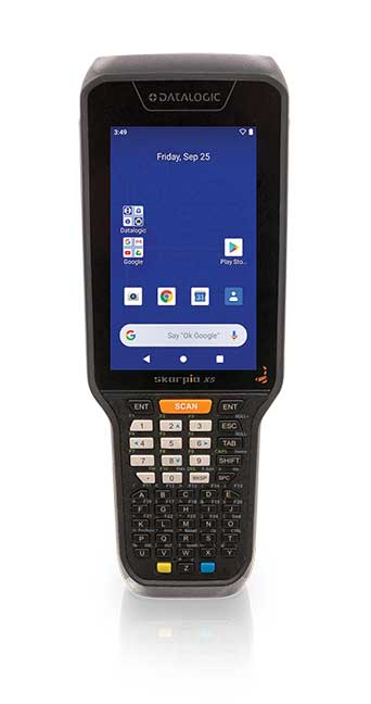 Datalogic Skorpio X5 RFID-handdatorer 10,9 cm (4.3') 800 x 480 pixlar Pekskärm 488 g Svart