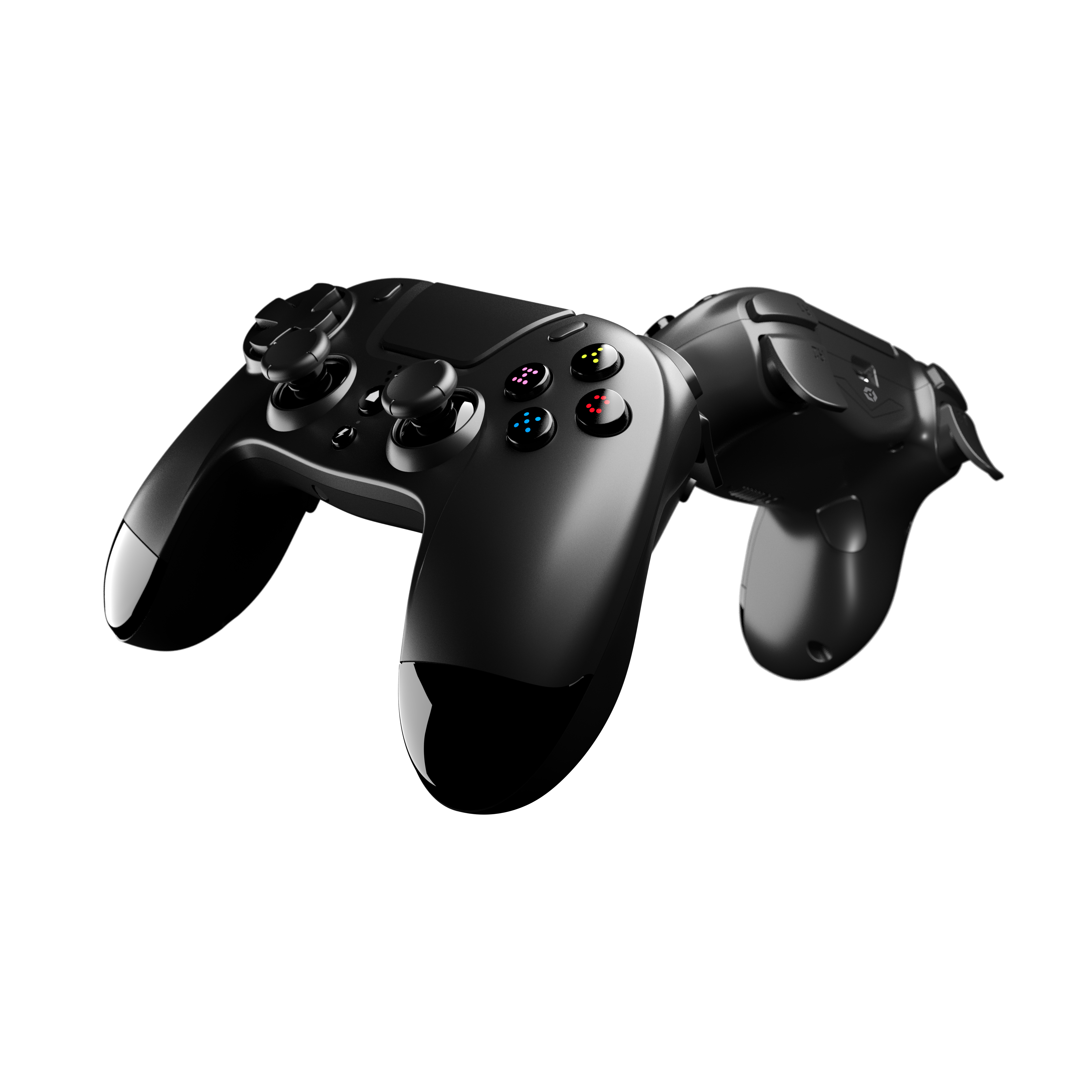 Gioteck VX-4 Svart Bluetooth Spelplatta Analog / Digital PlayStation 4