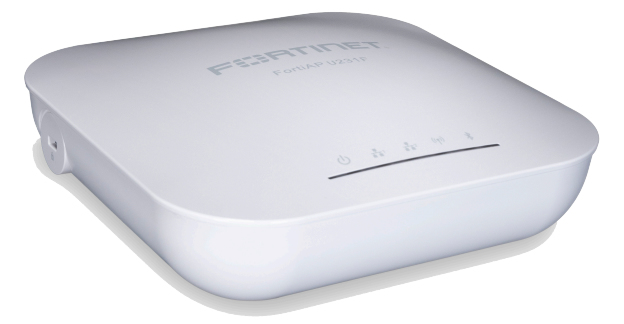 Fortinet FortiAP U231F 1201 Mbit/s Vit Strömförsörjning via Ethernet (PoE) stöd