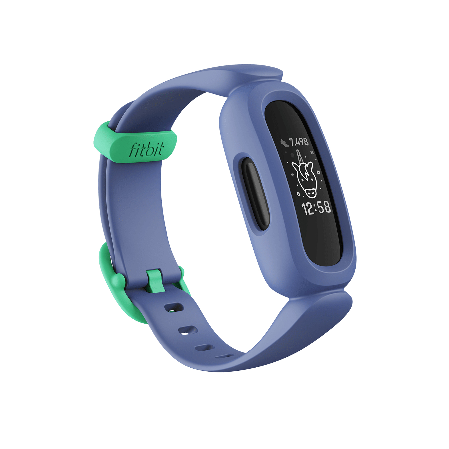 Fitbit Ace 3 PMOLED Armband med aktivitetsspårare Blå, Grön