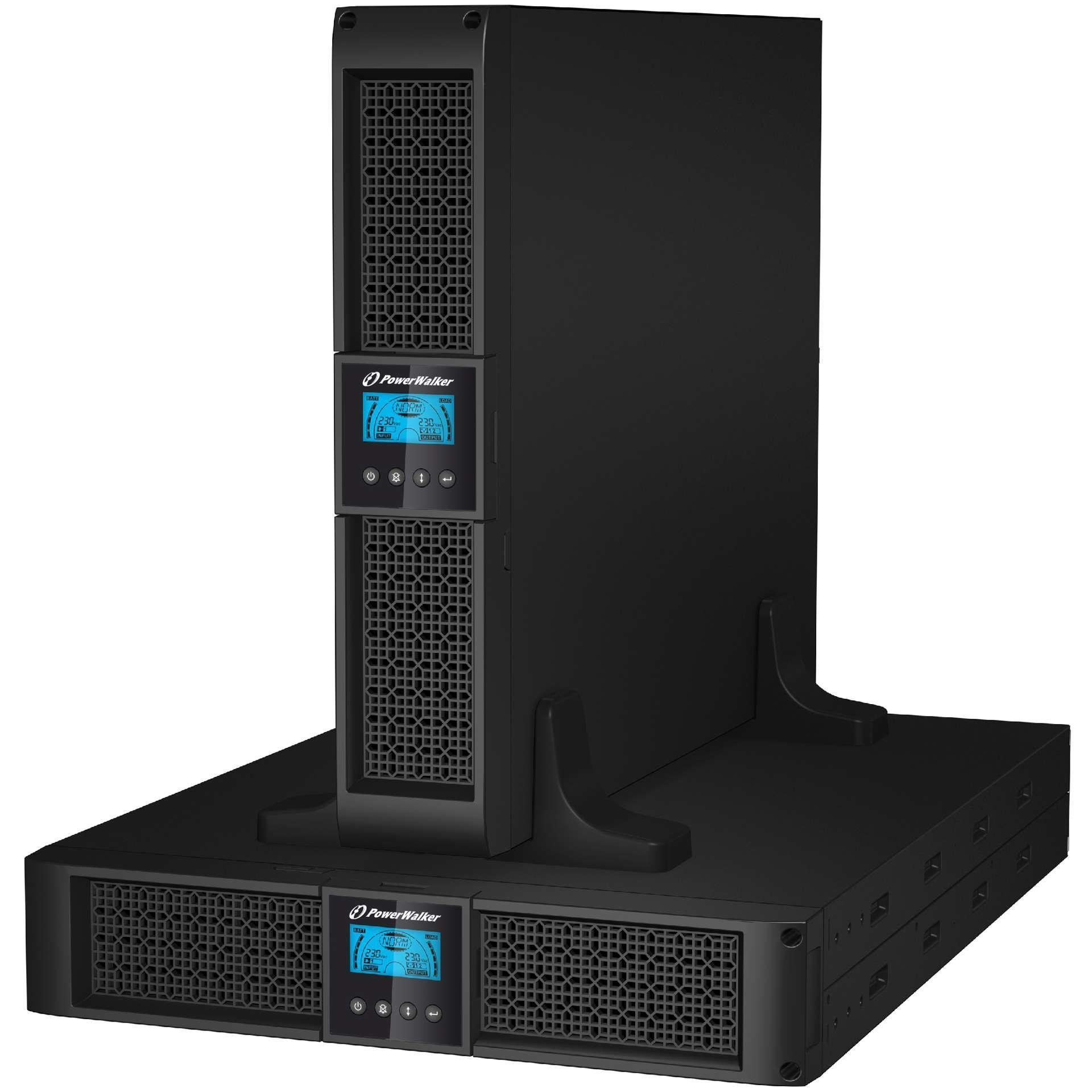 PowerWalker VI 1000 ERT HID UK strömskydd (UPS) Linjeinteraktiv 1 kVA 900 W 4 AC-utgångar