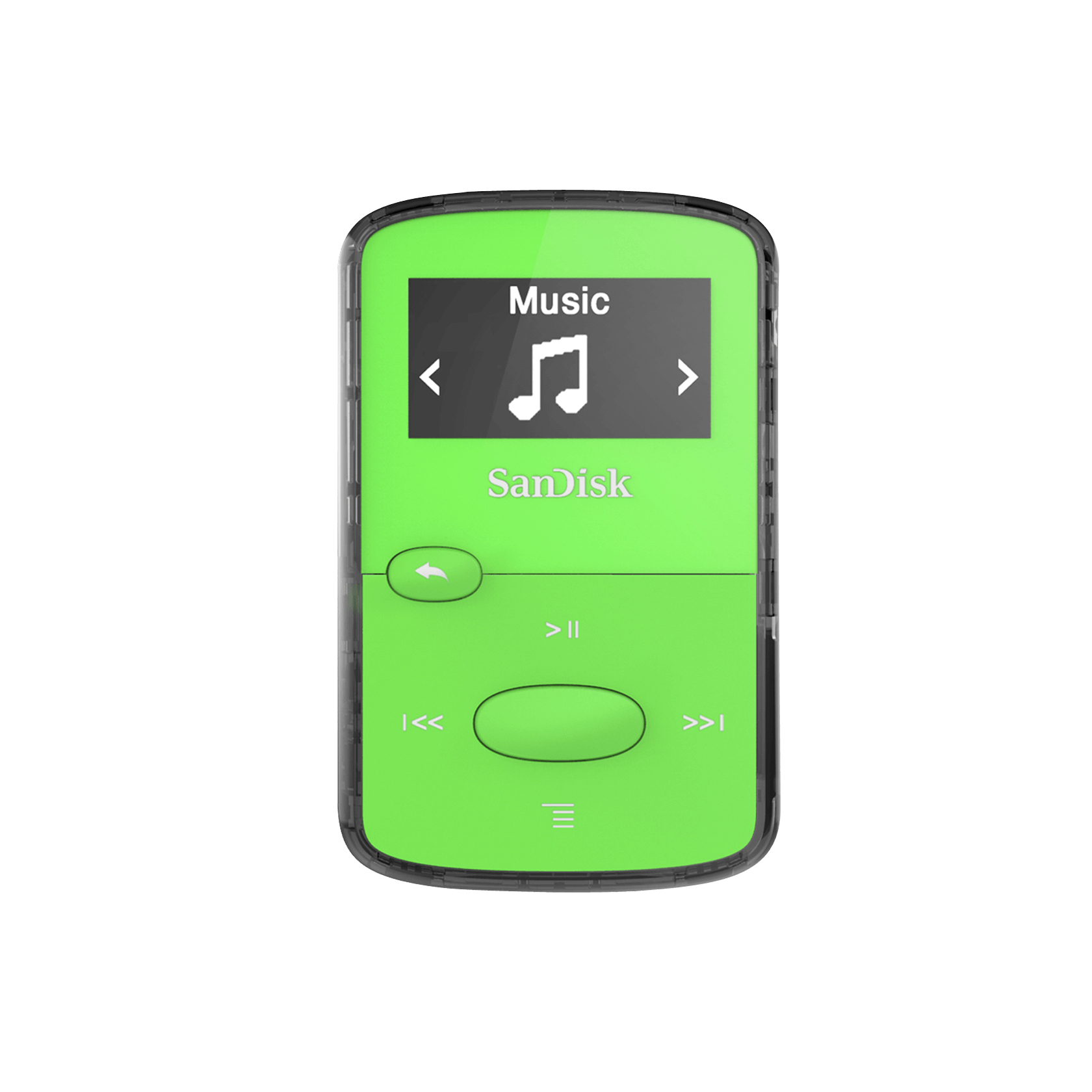 SanDisk Clip Jam MP3-spelare 8 GB Grön