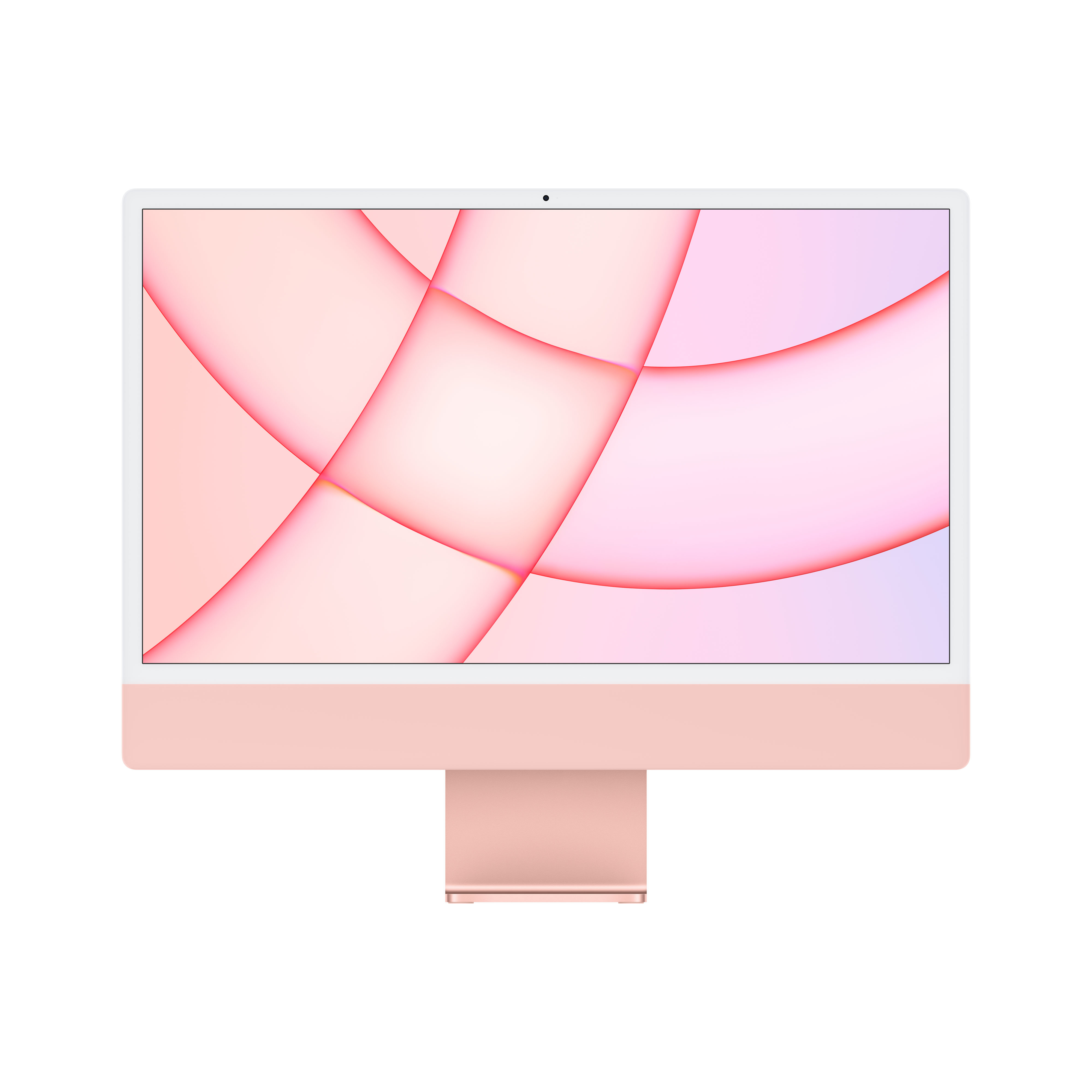 Apple iMac Apple M 61 cm (24') 4480 x 2520 pixlar 8 GB 256 GB SSD Allt-i-ett-dator macOS Big Sur Wi-Fi 6 (802.11ax) Rosa