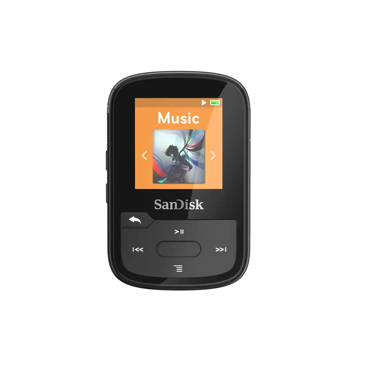 SanDisk Ultrastar Clip Sport MP3-spelare 32 GB Svart