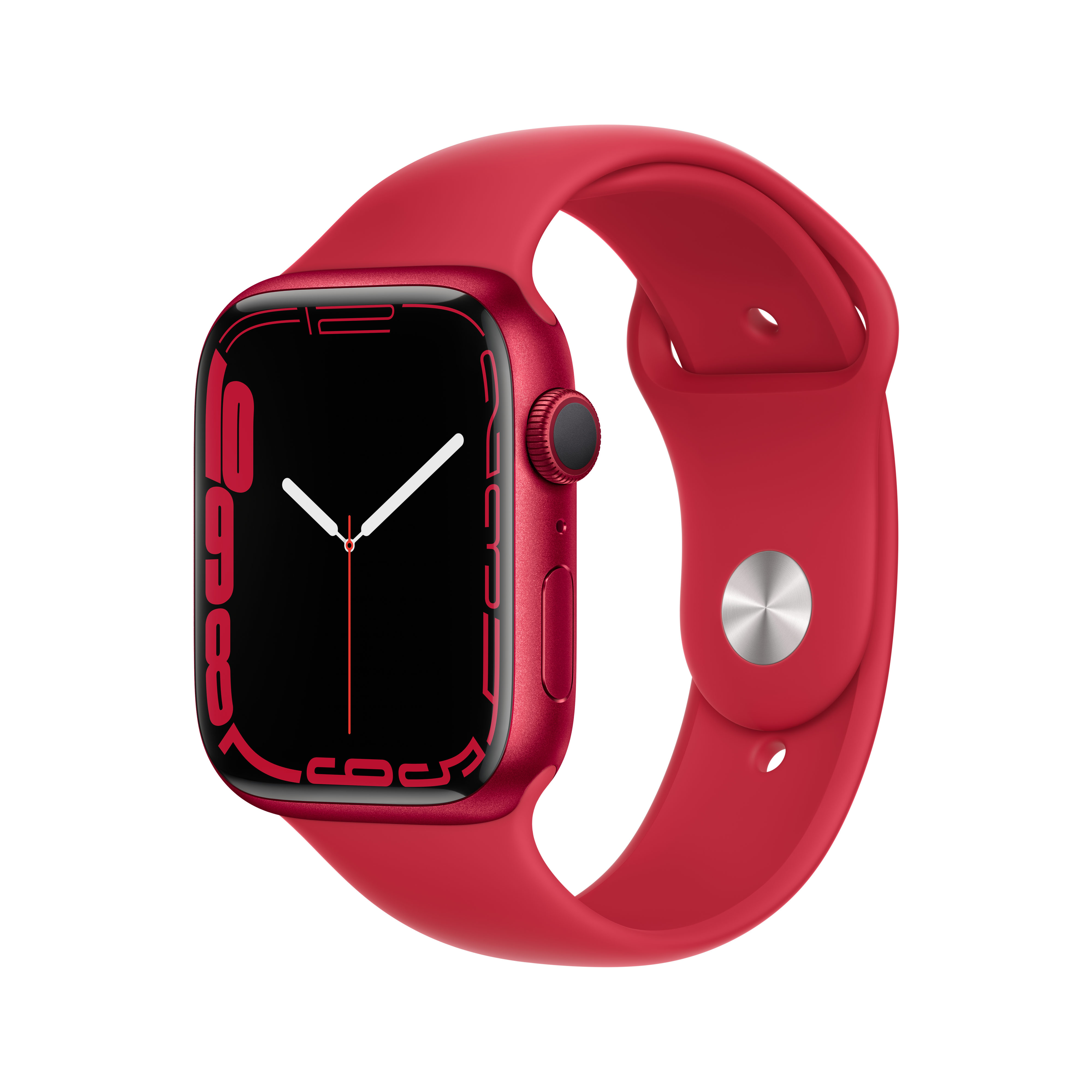 Apple Watch Series 7 OLED 45 mm Röd GPS