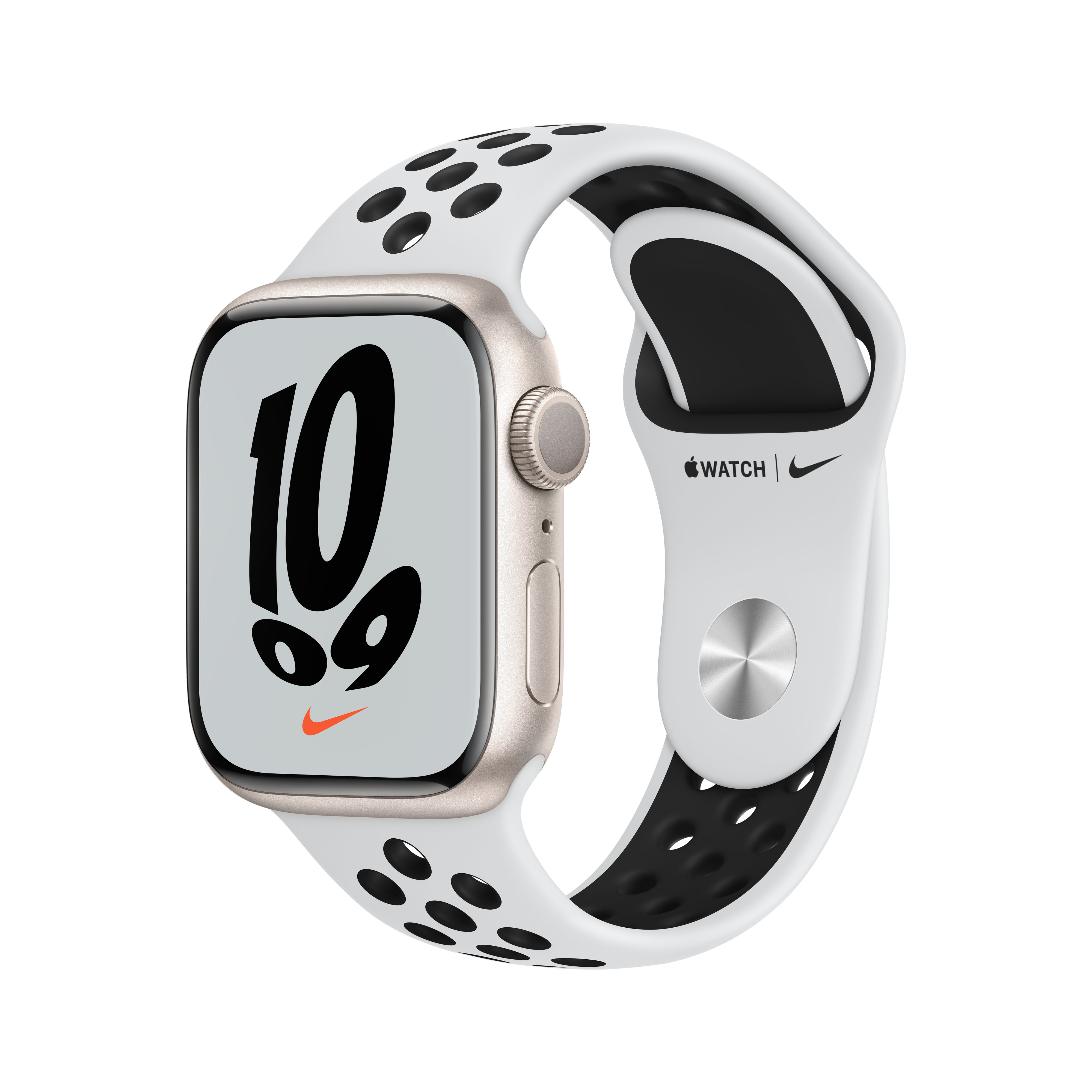 Apple Watch Nike Series 7 OLED 41 mm Beige GPS