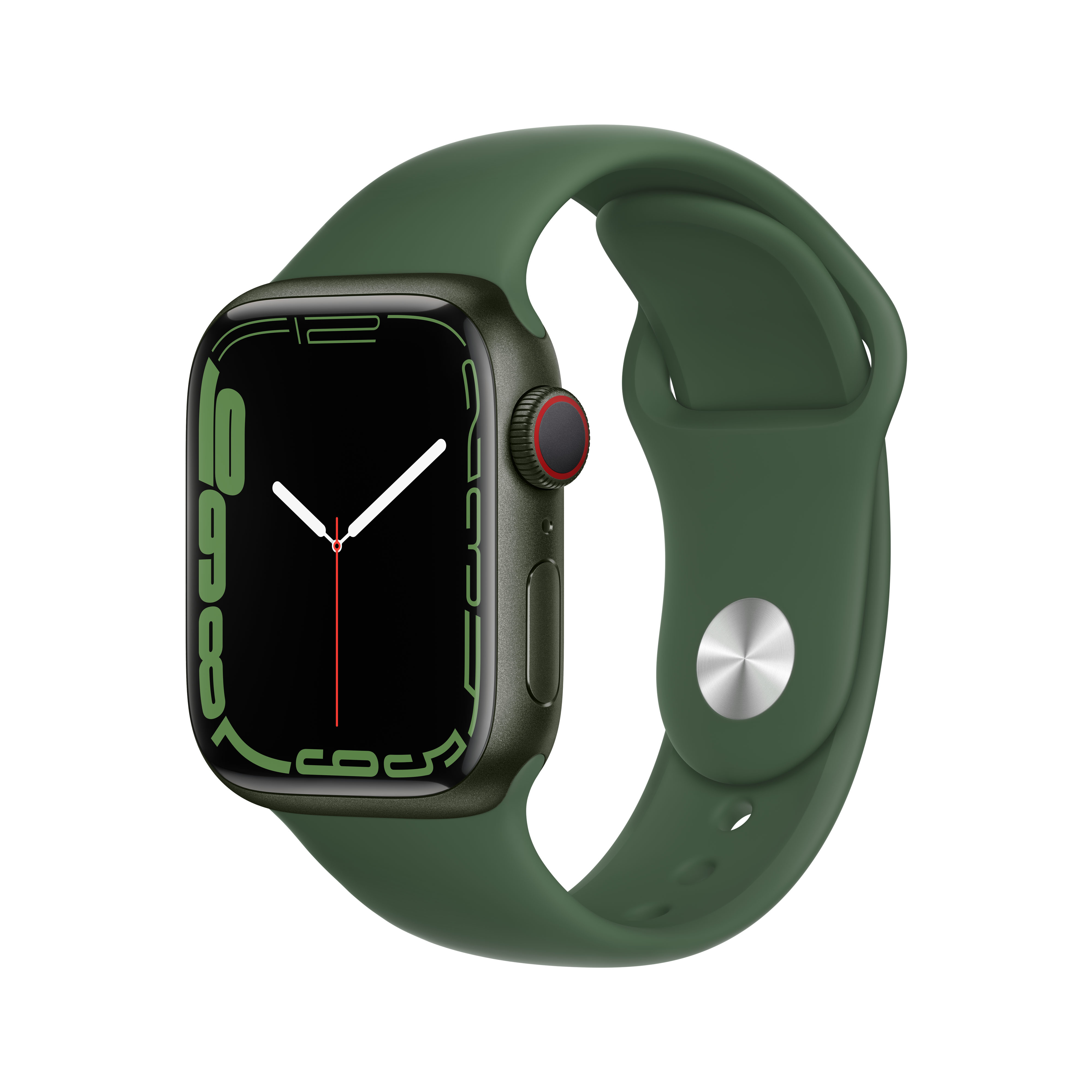 Apple Watch Series 7 OLED 41 mm 4G Grön GPS