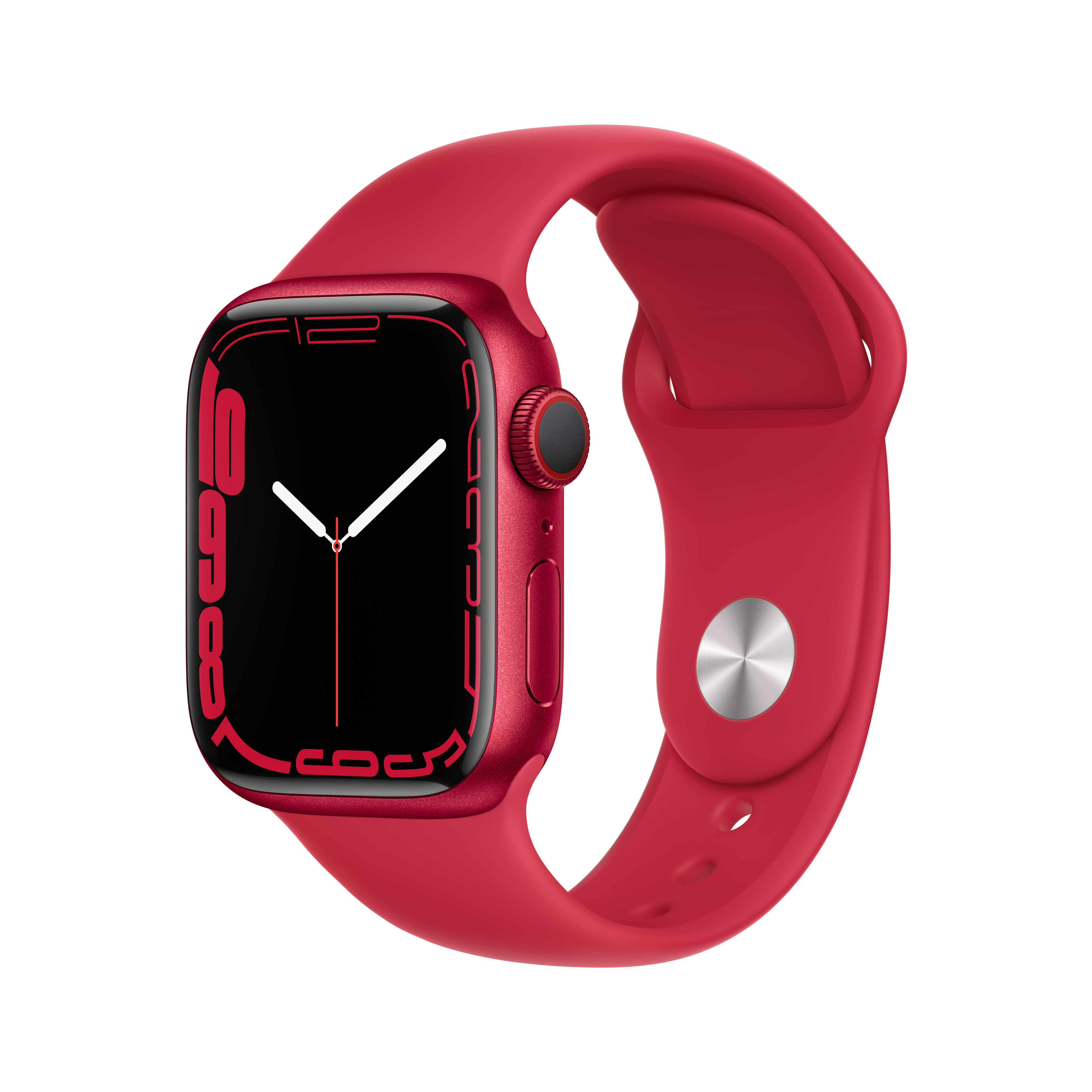 Apple Watch Series 7 OLED 41 mm 4G Röd GPS