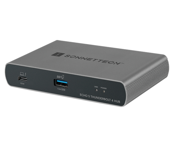 Sonnet Echo 5 Thunderbolt 4 Svart