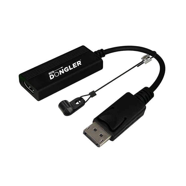 SCP DO-D001 videokabeladapter DisplayPort HDMI Svart