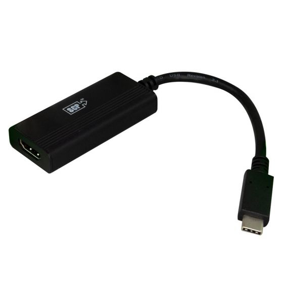 SCP 9AD-USBTYPEC USB-grafikadapter Svart