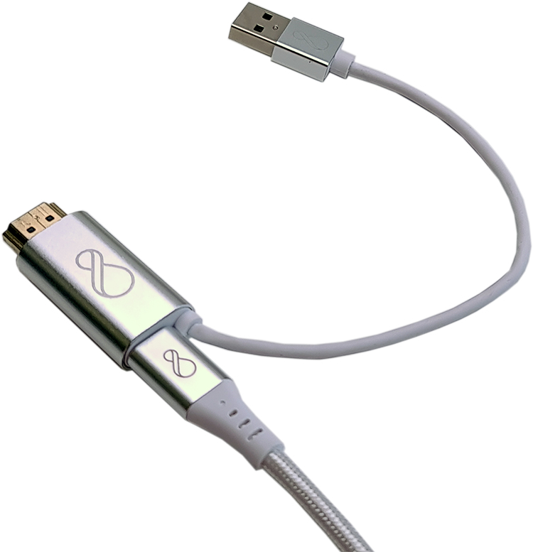 Ochno O-HDMI-TO-USBC-2 USB-grafikadapter 3840 x 2160 pixlar Vit