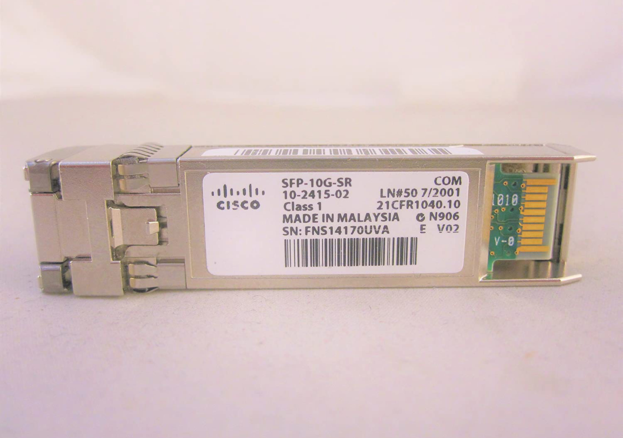 Cisco SFP-10G-SR= mediakonverterare för nätverk 850 nm