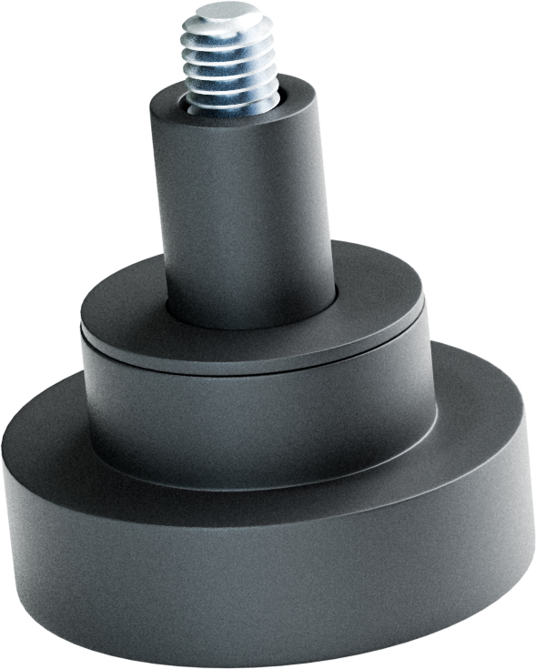 Sennheiser - Monteringssats (montering på skrivbord) - för smart högtalare - aluminium, rostfritt järn - svart, svartoxid