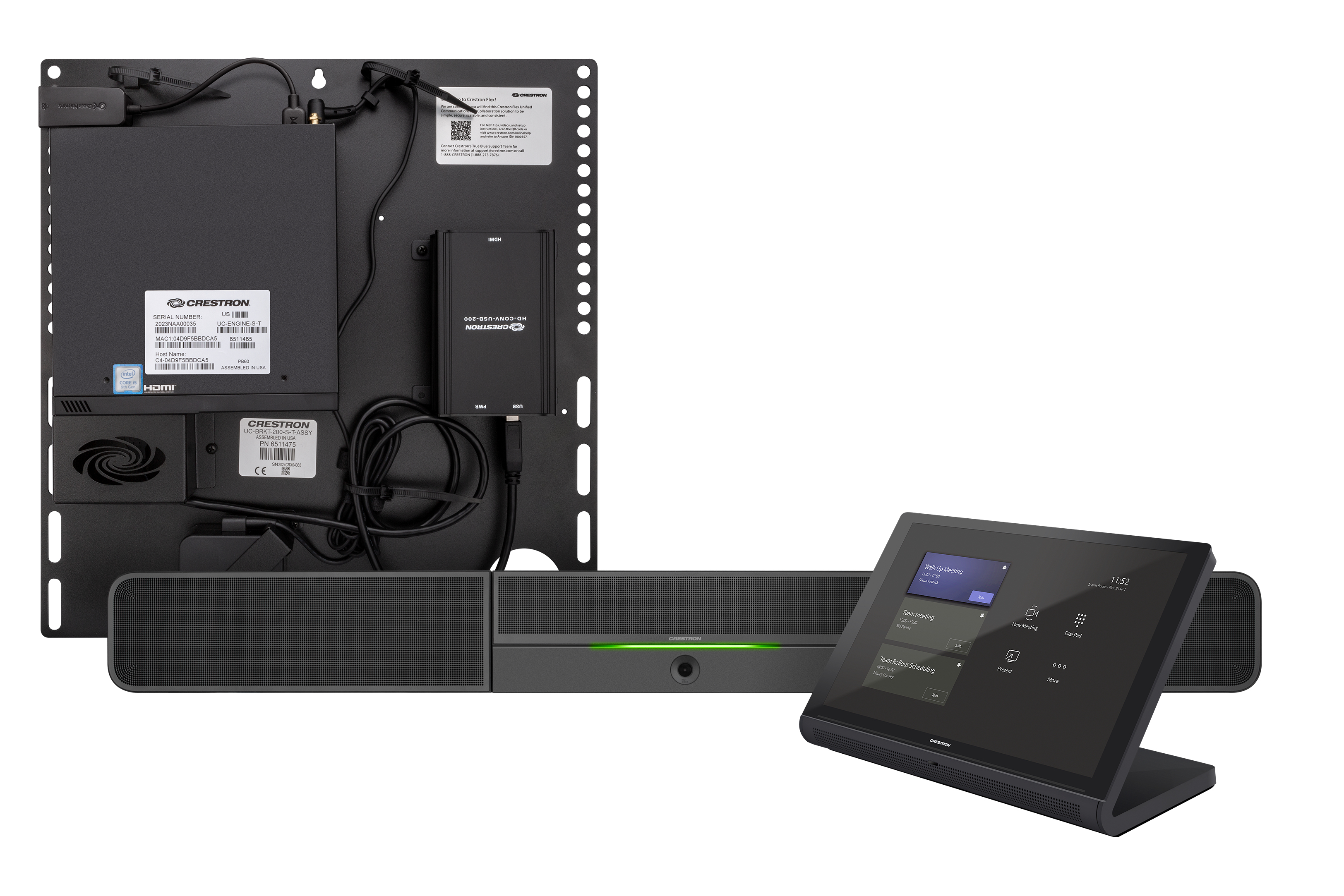 Crestron UC-B30-T videokonferenssystem 12 MP Nätverksansluten (Ethernet) Videokonferenssystem för grupper
